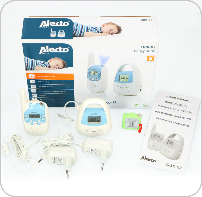 Details zu Alecto DBX 82 digitales PMR Babyphone mit LCD, Akku und bis zu 3 km Reichweite Details zu Alecto DBX 82 digitales PMR Babyphone mit LCD, Akku und bis zu 3 km Reichweite